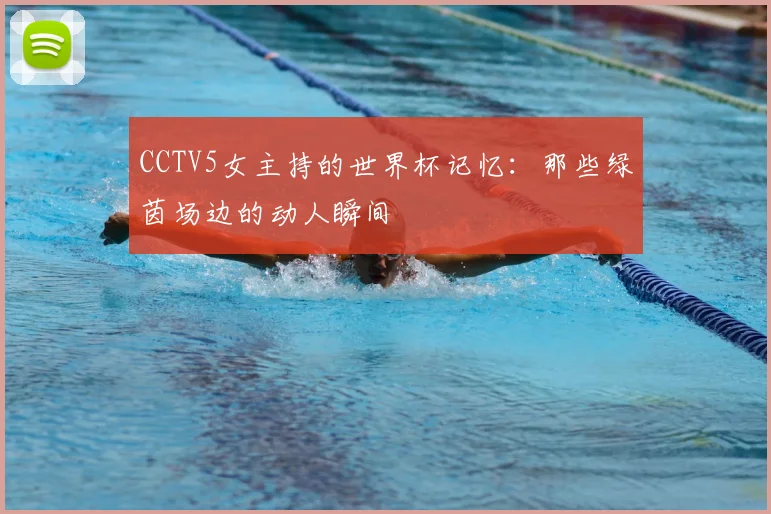 CCTV5女主持的世界杯记忆:那些绿茵场边的动人瞬间