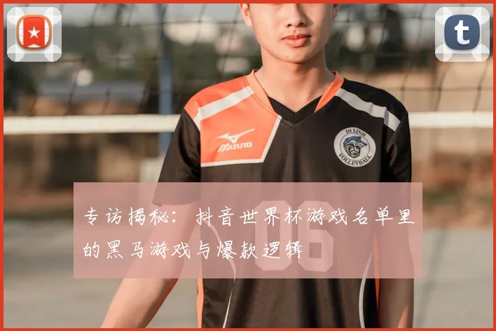 专访揭秘：抖音世界杯游戏名单里的黑马游戏与爆款逻辑