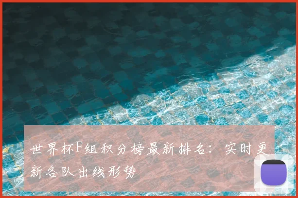 世界杯F组积分榜最新排名：实时更新各队出线形势